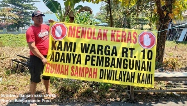 penolakan pembangunan tps3r